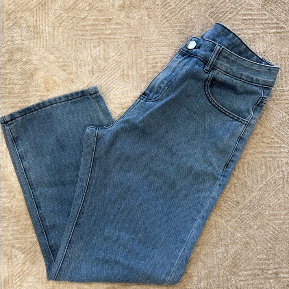 Women's Blue Flare & Wide Leg Jeans